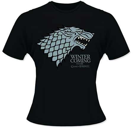 Game Of Thrones House Stark Winter Is Coming Ladies T-Shirt