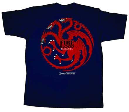 Game Of Thrones House Targaryen Fire and Blood