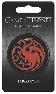 Game of Thrones Embroidered Patch Targaryen