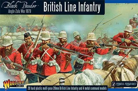 Anglo-Zulu War British Line Infantry