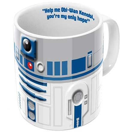 R2-D2 2D Relief Ceramic Mug