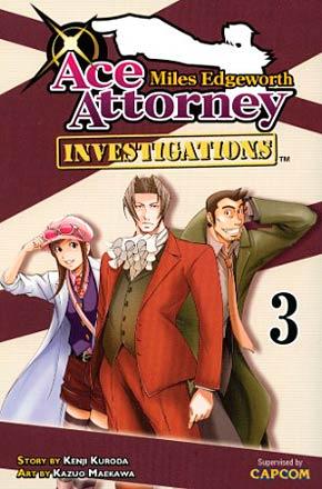 Miles Edgeworth: Ace Attorney Investigations Vol 3