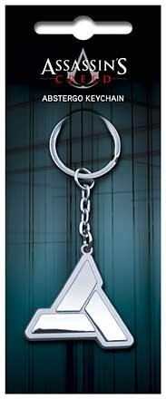 Assassin's Creed Metal Keychain Abstergo Logo