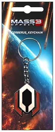 Mass Effect 3 Metal Keychain Cerberus