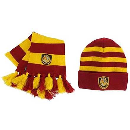 Hogwarts Knit Hat and Scarf Set