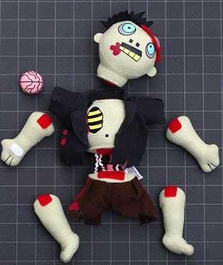 ThinkGeek: Dismember-Me Plush Zombie Plush