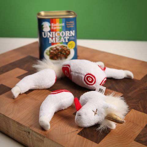 Canned Meat Unicorn Plush