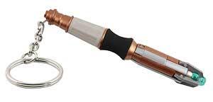 Doctor Who 11th Doctor Sonic Screwdriver Torch Keychain