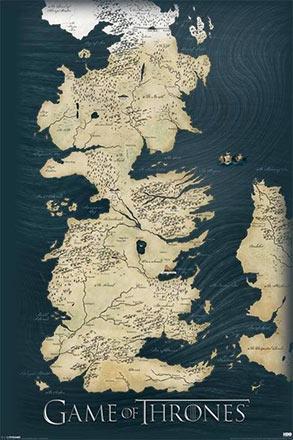 Game Of Thrones Map Poster (#15)