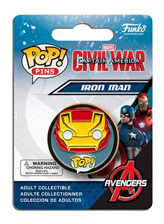Civil War Iron Man POP Pin