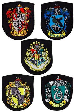 Patches 5-Pack House Crests