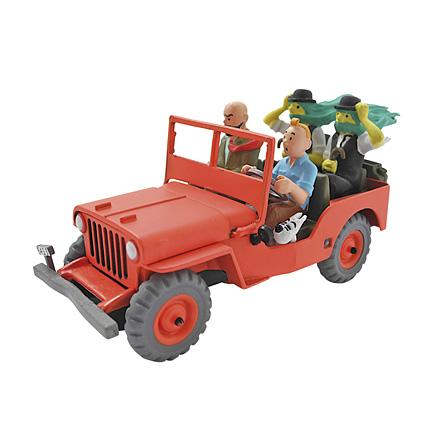 Bil - Jeep med Dupontarna långhåriga
