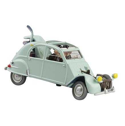 Bil - 2CV går sönder