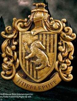 Wall Art Hufflepuff House Crest 21 x 28 cm