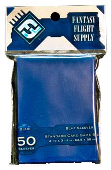 Gray - Standard Blue Card Game Sleeves plastfickor