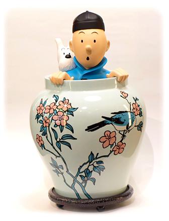 Samlarfigur - Orientalisk kruka 44cm
