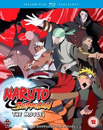 Naruto Shippuden: The Movies 1-5 Naruto Shippuden: The Movies 1-5