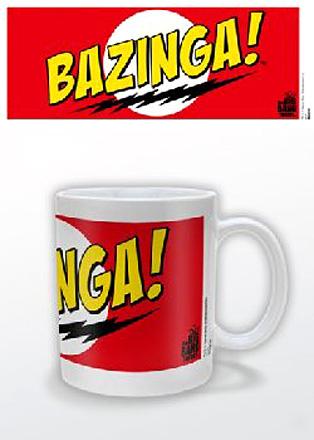 The Big Bang Theory Bazinga Red Mug