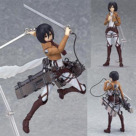 Attack on Titan Figma Action Figure Mikasa Ackerman 15 cm