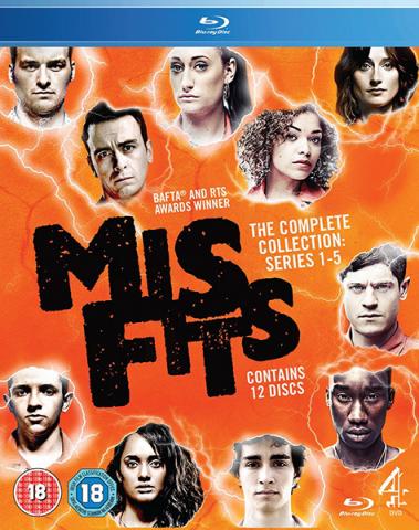 Misfits, Series One-Five