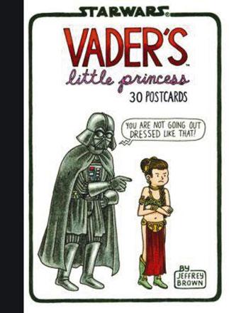 Vader's Little Princess Postcard Book