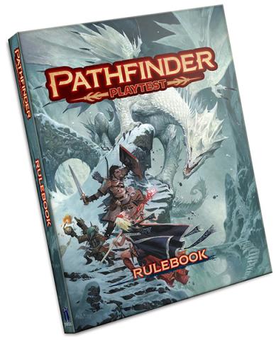 Pathfinder Second Edition Playtest Rulebook Hardcover