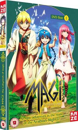 Magi, The Labyrinth of Magic: Season 1, Part 1