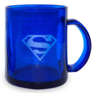 DC Comics Glass Mug Superman
