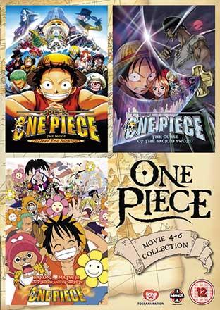 One Piece Movie 4-6 Collection One Piece Movie 4-6 Collection