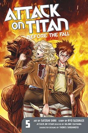 Attack on Titan Before the Fall 5