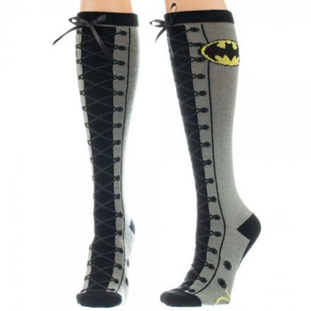 Knee Socks: Batman - Laces