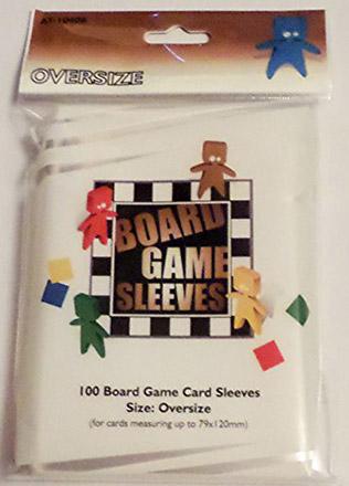 Boardgame Sleeves Oversize Clear (79*120mm)