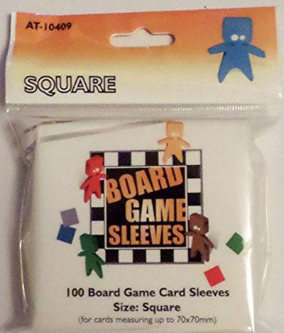 Boardgame Sleeves Square Clear (70*70mm)