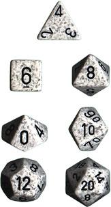 Speckled Arctic Camo (set of 7 dice)