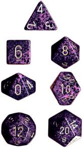 Speckled Hurricane (set of 7 dice)