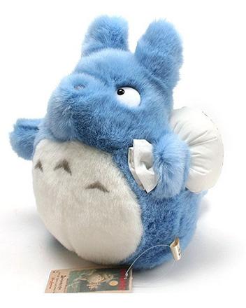 Plush Figure Blue Totoro 25 cm