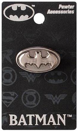 Batman Logo Pewter Lapel Pin