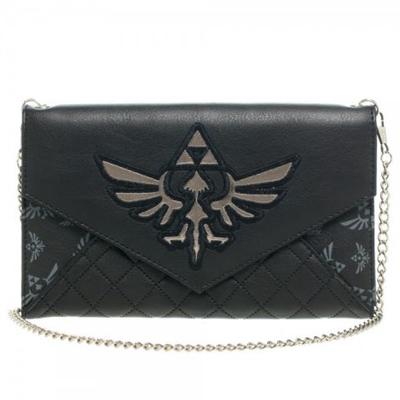 Wallet/Purse: Zelda - Skyward Sword Quilted Envelope w/ Chain