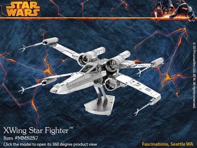 MetalEarth X-Wing Star Fighter 3D Metal Model Kit
