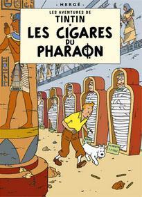 Affisch - Les Cigars du Pharaon