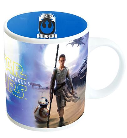 Star Wars The Force Awakens Ceramic Mug Rey & BB-8