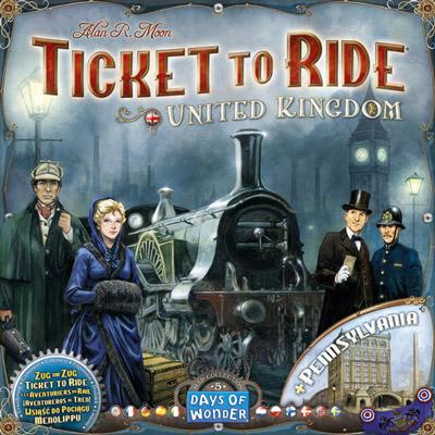 Ticket to Ride - United Kingdom & Pennsylvania
