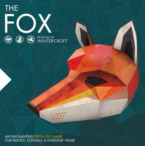 The Fox Press-Out Mask