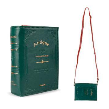 Antique Original Pochette Green