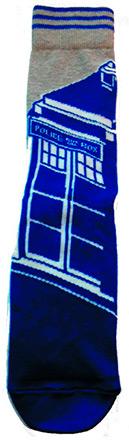 Doctor Who Tardis Socks