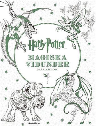 Harry Potter - Magiska vidunder målarbok
