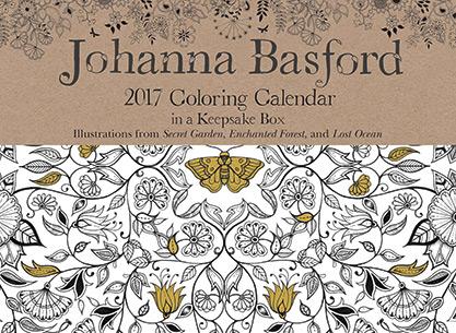Johanna Basford 2017 Colouring Day-to-Day Calendar