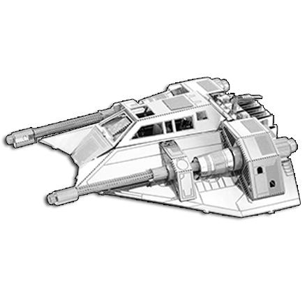 Snowspeeder Metal Model Kit (Metal Earth) Snowspeeder Metal Model Kit (Metal Earth)