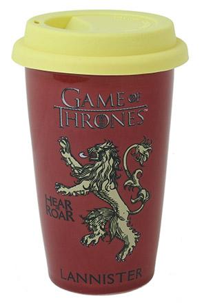 Game of Thrones House Lannister Travel Mug