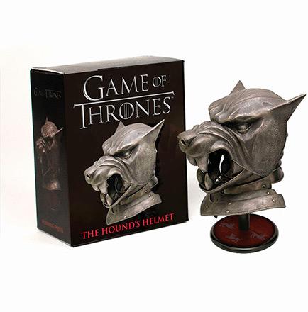 Game of Thrones Hound's Helmet Minature Replica & Book Kit